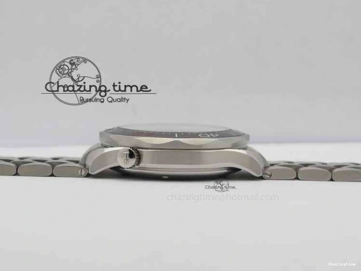 0123 Seamaster 300M 007 SS MK 1:1 Best Edition Black 007 Dial Ceramic Bezel On SS Bracelet A EasyCare 8178